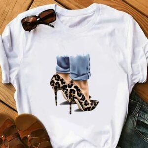 Leopard Heels T-Shirt
